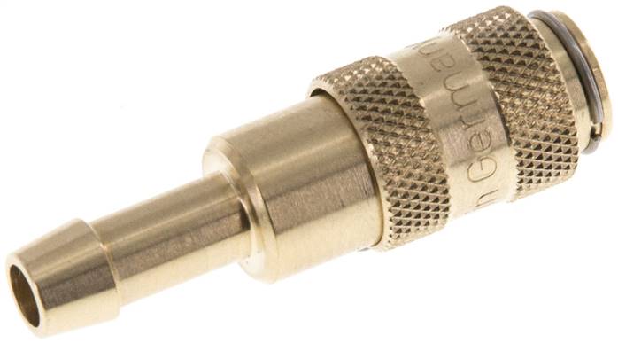 Schnellkupplung (NW2,7) 5mm Schlauch, Messing