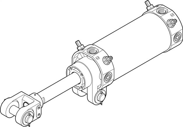 FESTO DW-80-150-Y-AB (557918) Gelenkzylinder