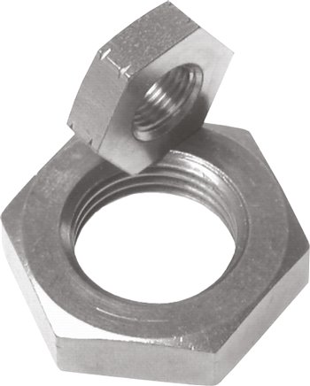 Gegenmutter Rp 1-1/4", 1.4408