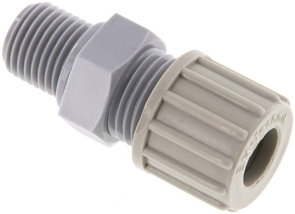 Gerade Verschraubung G 1/4"-10x8mm, PA