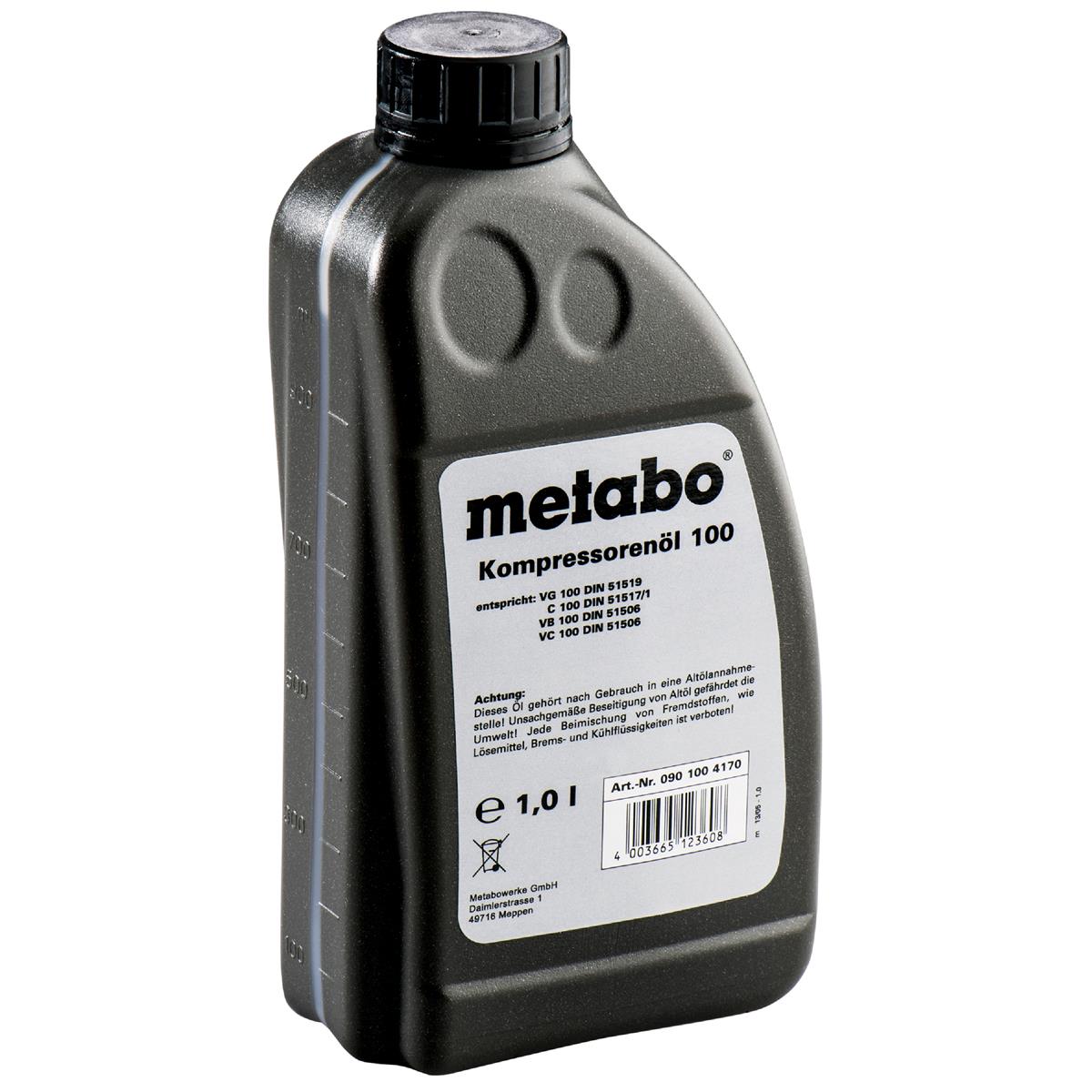 Olio per compressori Metabo 1 l