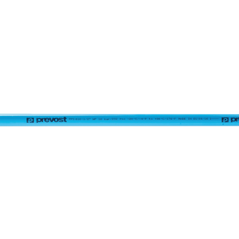 PREVOST-BLAU ALUMINIUM-ROHR Rohraußen-Ø = 20 | Länge 5,5 m