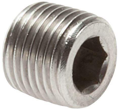 Verschlussstopfen Innenskt. R 1/8", V4A
