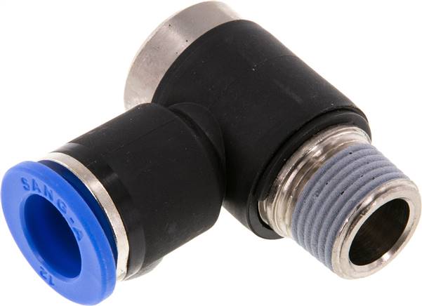 Winkel-Steckanschluss, I-Skt. R 3/8"-12mm, IQS-Standard