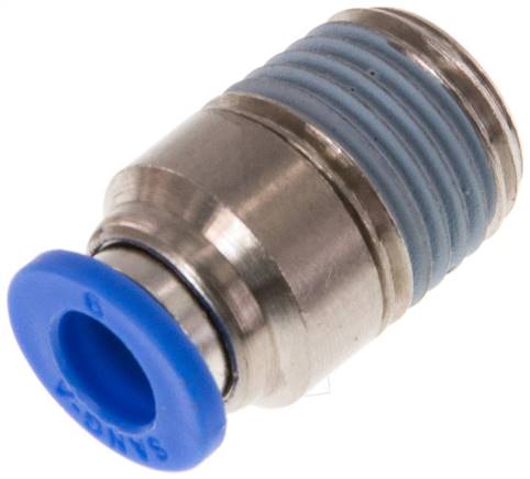 Gerader Steckanschluss R 1/4"-6mm, IQS-Standard m. Innens