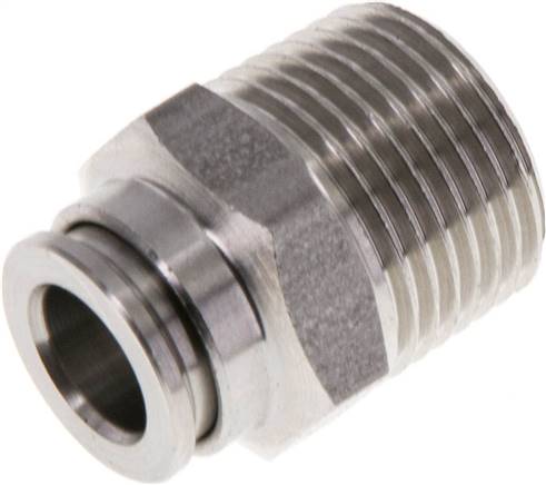 Gerader Steckanschluss R 3/8"-8mm, IQS-Edelstahl