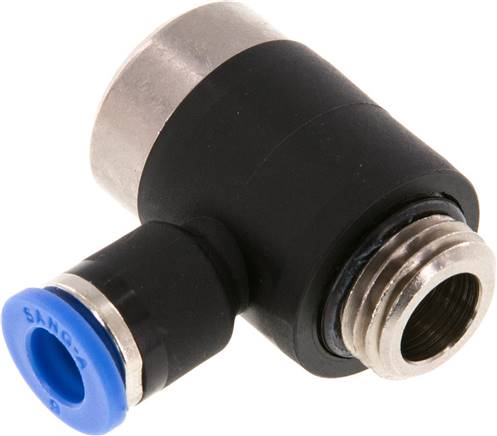Winkel-Steckanschluss, I-Skt. G 1/4"-6mm, IQS-Standard