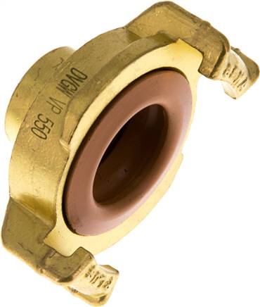 GK-Schlauchkupplung,G 3/8"(IG), Messing mit KTW-Zulassung, 25 bar