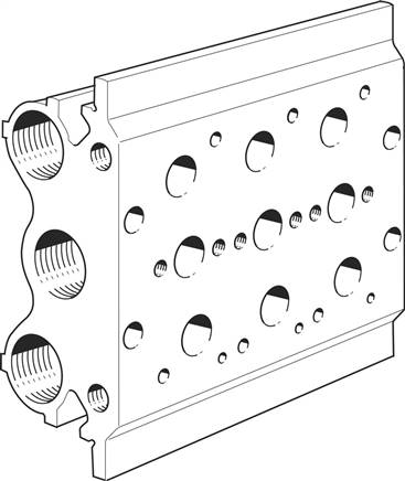 FESTO PRS-3/8-3-B (30683) Anschlussblock