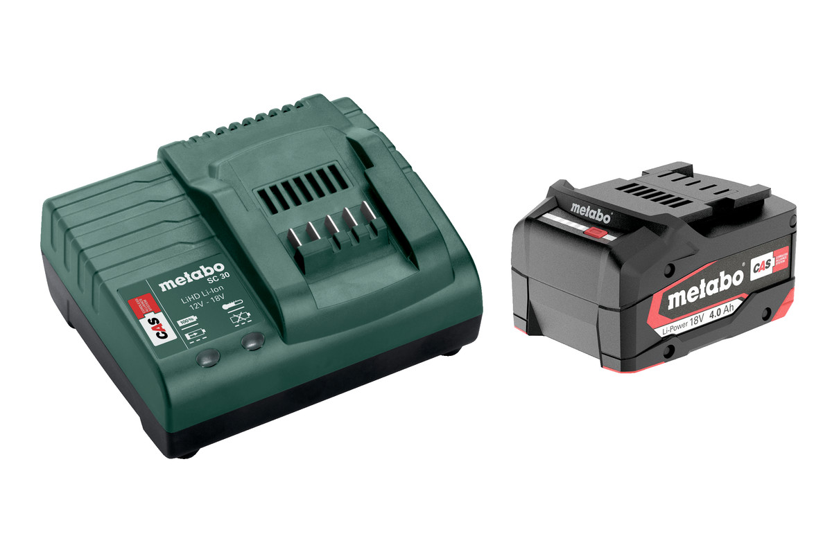 Metabo Basic-Set 1 x Li-Ion 4,0Ah