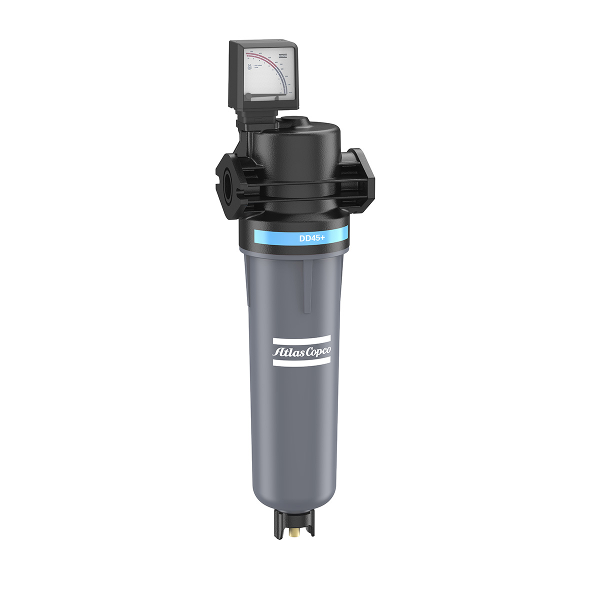 Atlas Copco Hochleistung-Koaleszenzfilter DD 45+ ohne inPASS