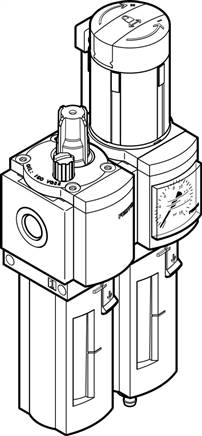 FESTO MSB6-1/2-FRC5:J1M1-Z (530245) Wartungsgeräte-Kombination