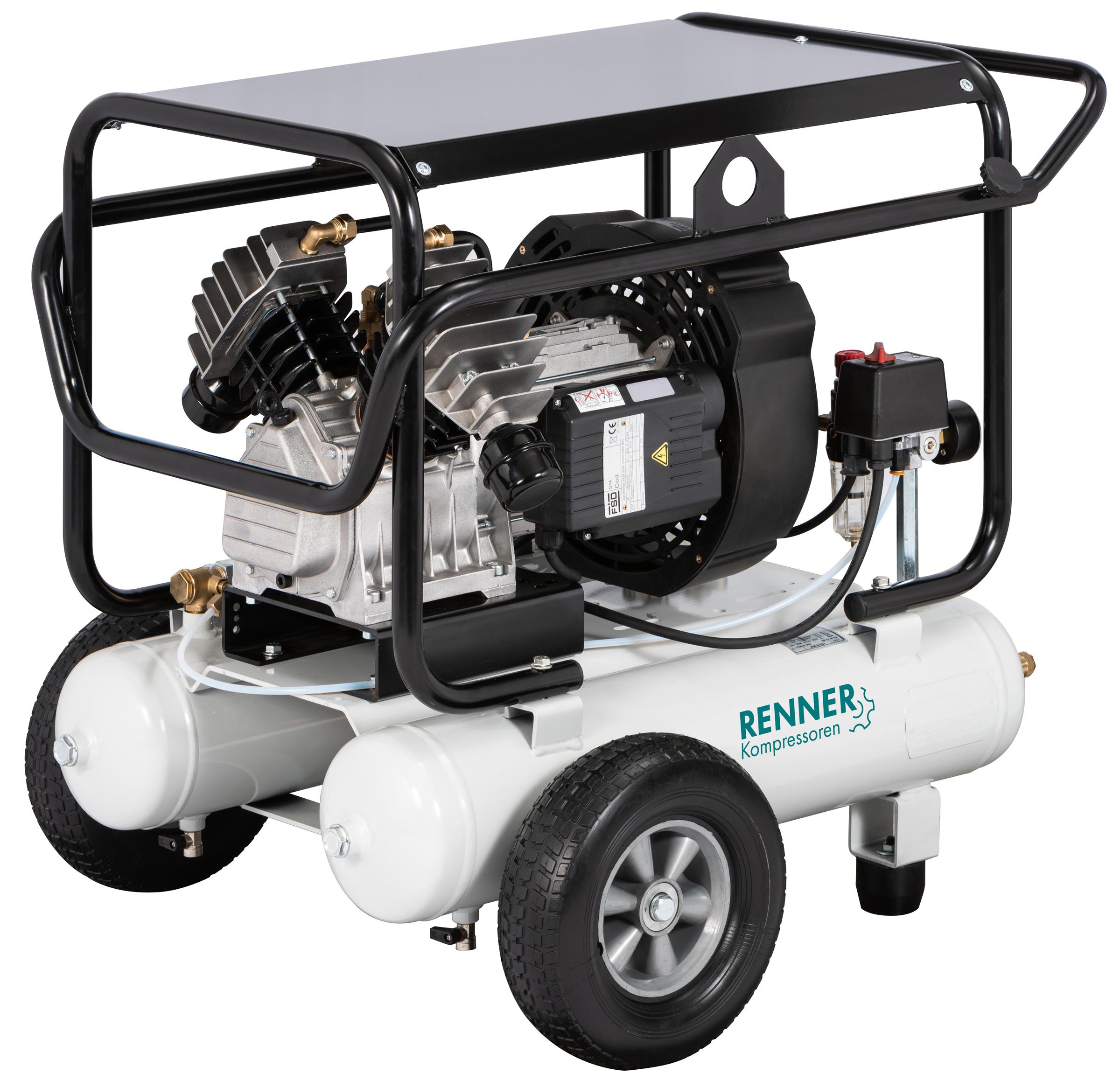 RENNER REKO 350W/22 mobiler Kolbenkompressor (ersetzt REKO 320W/24)