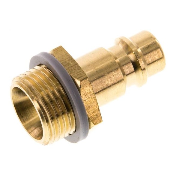 Tappo di accoppiamento (NW7.2) G 3/8" (AG), ottone