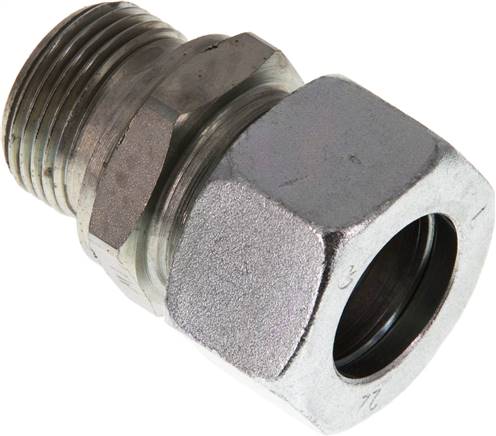 Gerade Schneidringverschr. G 3/4"-22 L (M30x2), Stahl verzinkt