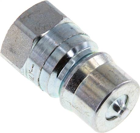 Hydraulikkupplung ISO 7241-1B, Stecker, G 1/2"(IG), Stahl