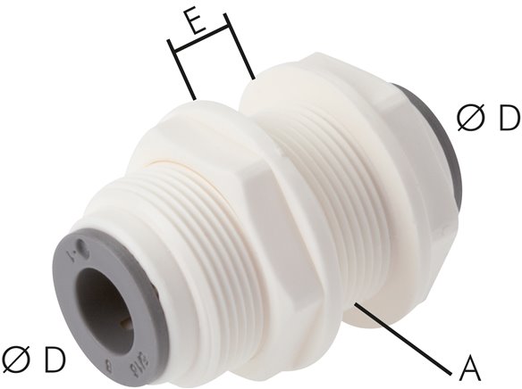 Schott-Steckanschluss 5mm, IQS-LE (EPDM-Dichtung)