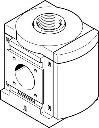 FESTO MS9-FRM-G-VS-Y (564147) Abzweigmodul
