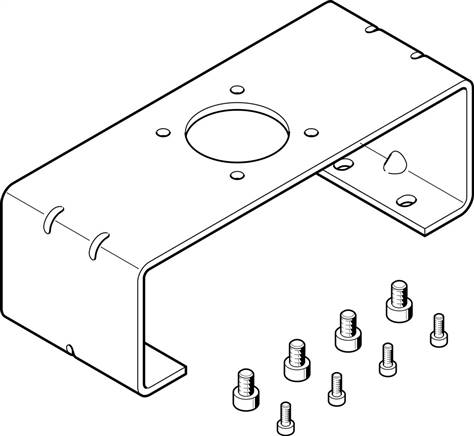 FESTO DARQ-K-P-A2-F05-30-R1 (2197137) Montagebrücke