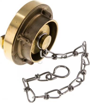 Storz-Blindkupplung 38 (51mm), Messing