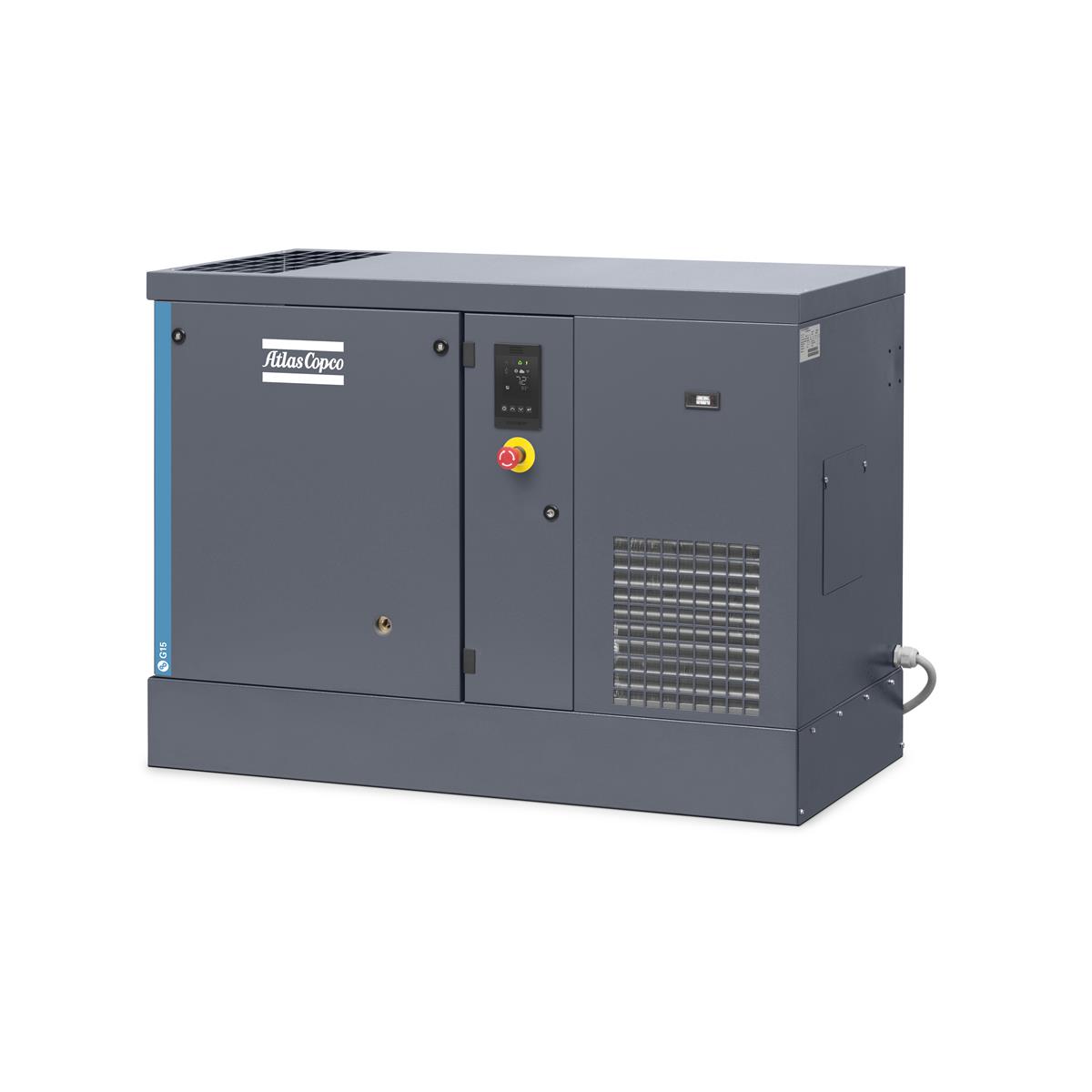 Atlas Copco Schraubenkompressor G 15 FF - 10 bar inkl. Kältetrockner, 3ph+N
