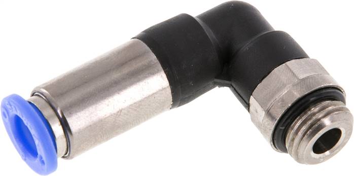 Winkel-Steckanschluss, selbstabsperrend G 1/4"-8mm