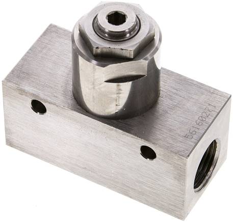 Drosselrückschlagventil, G 1/2", Edelstahl