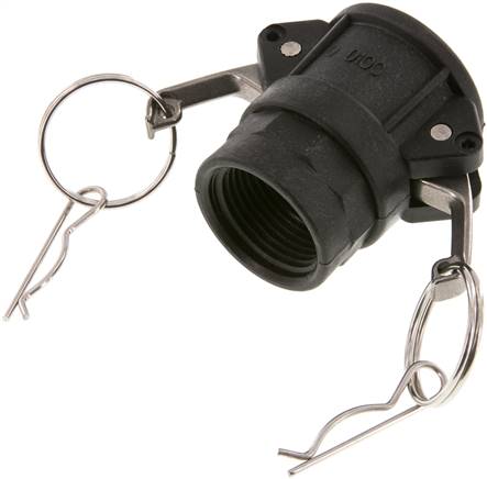 Kamlock-Kupplung (D) Rp 1"(IG), Polypropylen