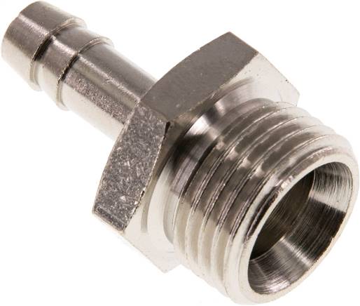 Gewindetülle G 1/2"-8 (5/16")mm, Messing vernickelt