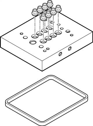 FESTO CPV10-VI-P4-1/8-C (566710) Multipol