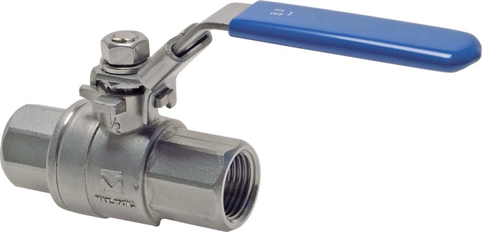 Edelstahl-Kugelhahn, Eco-Line, G 1", 0 bis 63bar