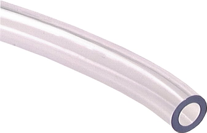 PVC-Schlauch 6x9mm, transparent, 25 mtr. Rolle