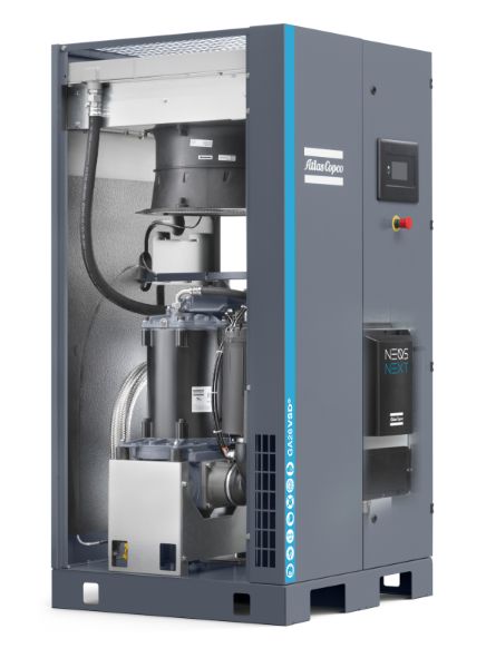 Atlas Copco Schraubenkompressor GA 30 VSDs FF inkl. Kältetrockner - 10 bar
