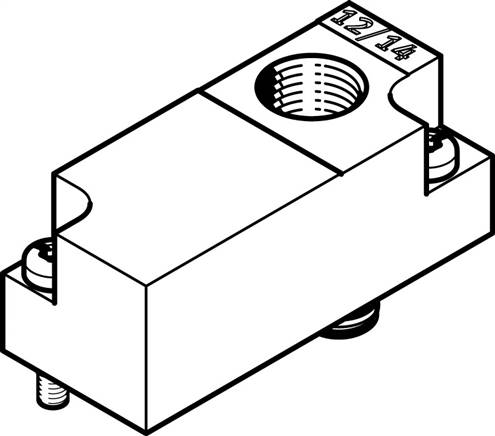 FESTO VABF-C8-12-P6-G18-Z (1210305) Selektorplatte