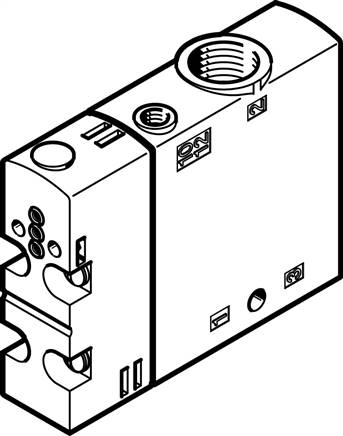 FESTO CPE18-P1-3GLS-1/4 (550164) Grundventil