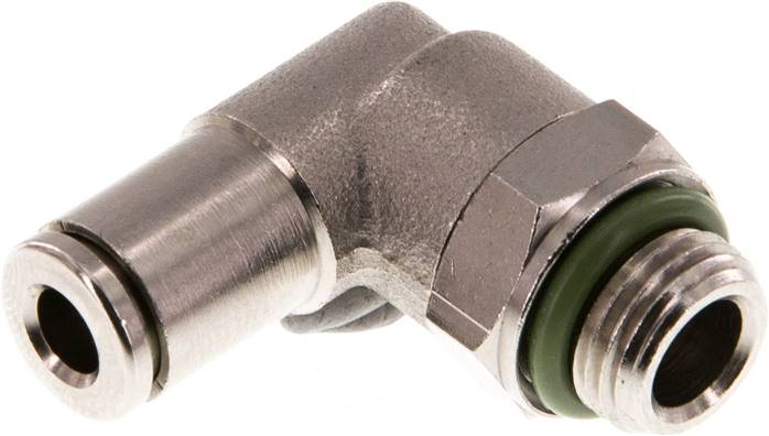 Winkel-Steckanschluss G 1/8"-4mm, IQS-MSV (Hochtemperatur), Dichtung FKM