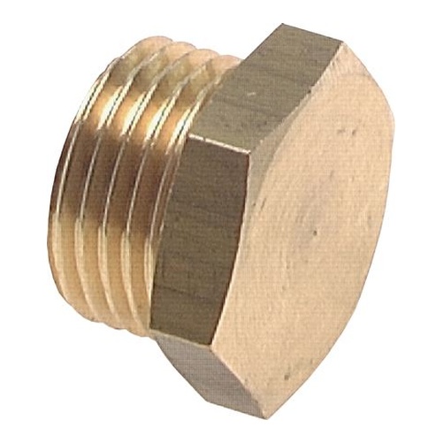 Tappo maschio G 1/2", ottone, standard