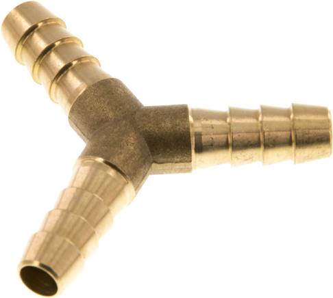 Y-Schlauchverbinder 8 (5/16")mm, Messing