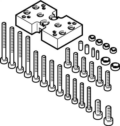 FESTO DHAA-G-G6-8-B8-16 (564957) Adapterbausatz