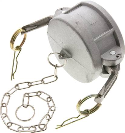 Kamlock-Verschlusskappe (DC) 3", Aluminium