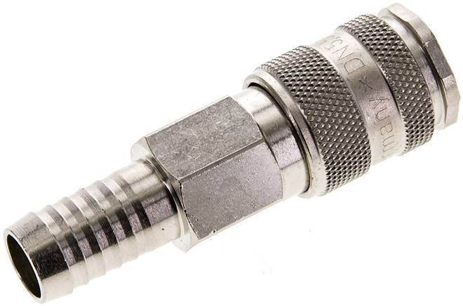Schnellkupplung (ARO/ORION) 13 (1/2")mm Schlauch, Kugelverriegelung, NW 5,5