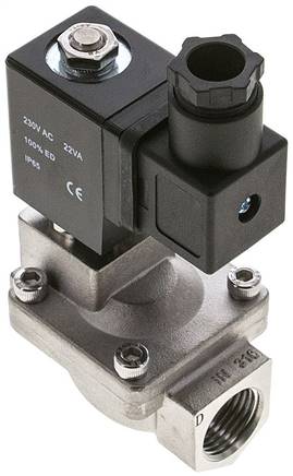 2/2-Wege ES-Magnetventil G 1/2" 24 V AC Eco