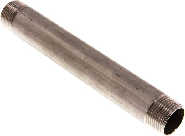 Rohrdoppelnippel R 3/4"-180mm, 1.4571