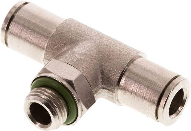 T-Steckanschluss G 1/8"-6mm, IQS-MSV (Hochtemperatur), Dichtung FKM