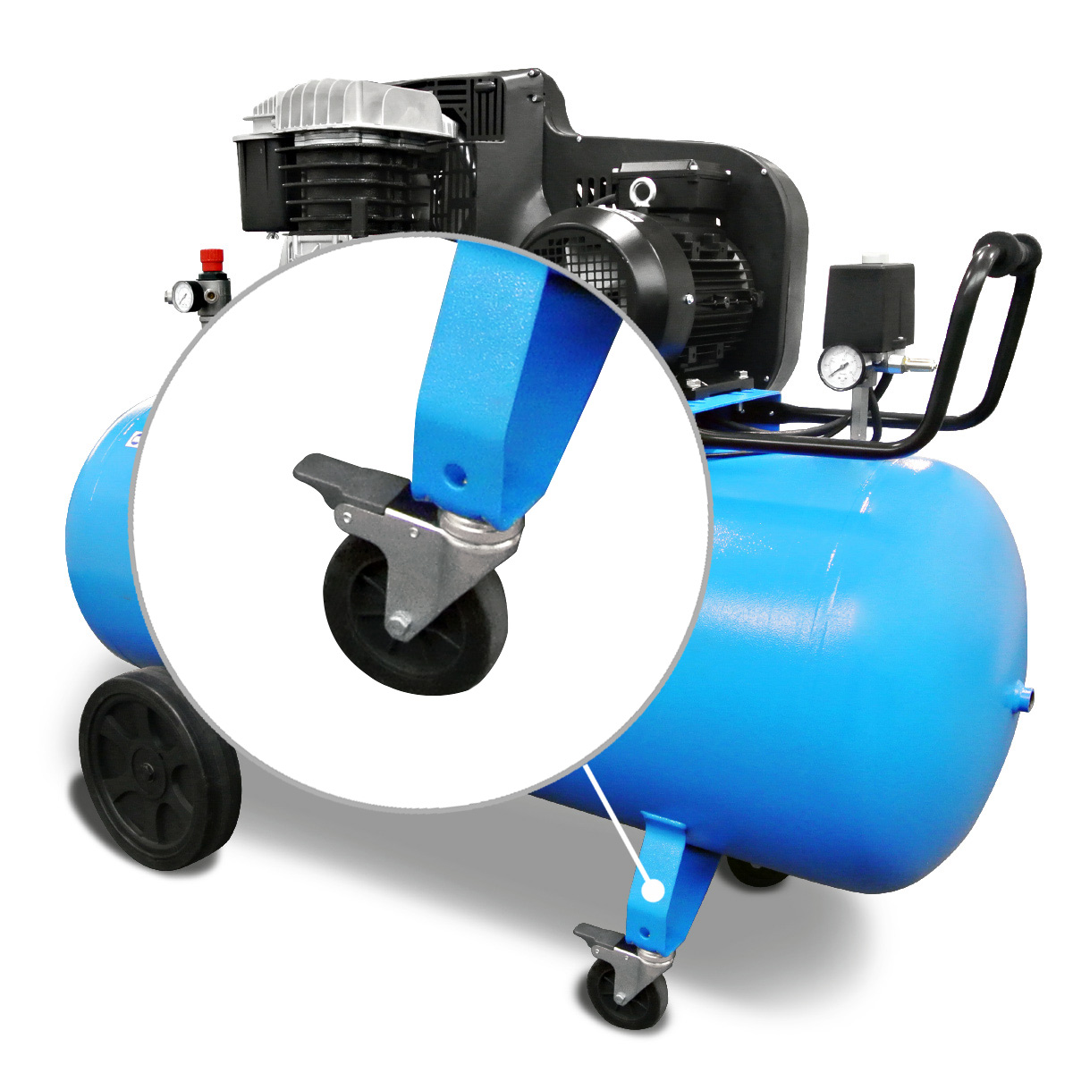 ABAC Kompressor PRO B5900B 270 CT5,5 – Der mobile Werkstattprofi!