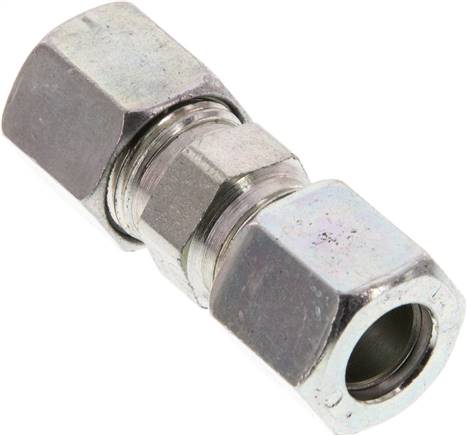 Gerade Schneidringverschraubung 8 LL (M12x1), Stahl verzinkt