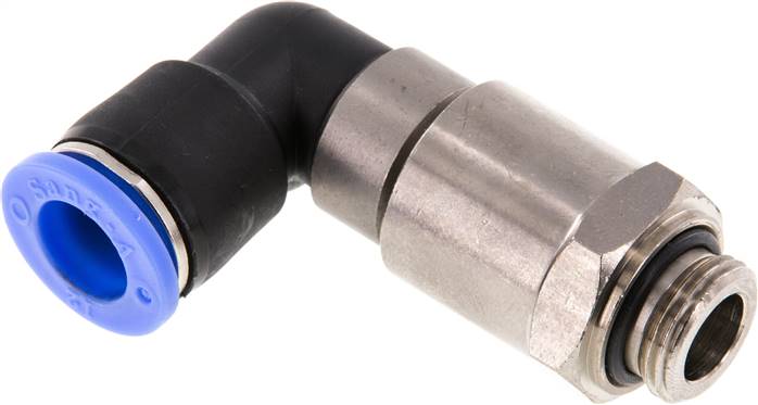 Winkel-Schnelldrehverschraubung G 3/8"-12mm, IQS-Standard