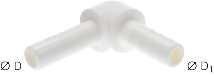 Winke-Stecknippel 1/4" (6,35 mm)-8 (5/16")mm Schlauchtülle, IQS-LE