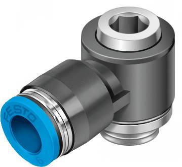 FESTO QSLV-G1/4-6-I (186149) L-Steckverschraubung