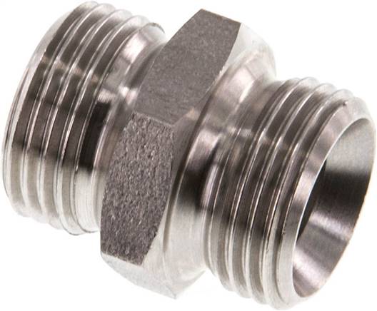 Doppelnippel G 3/8"-G 3/8", 1.4571